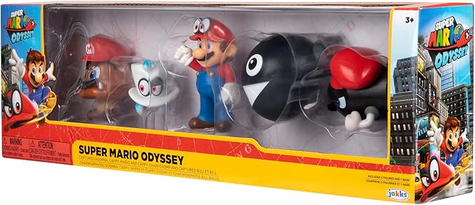 Super Mario Odyssey 5-figure set by Jakks Pacific - Ginga Toys
