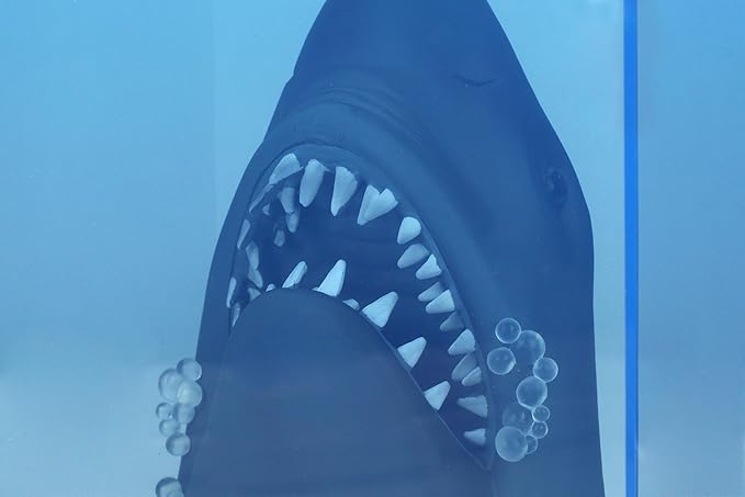 Jaws 50th Anniversary Light-Up 3D Movie Poster Diorama - Ginga Toys