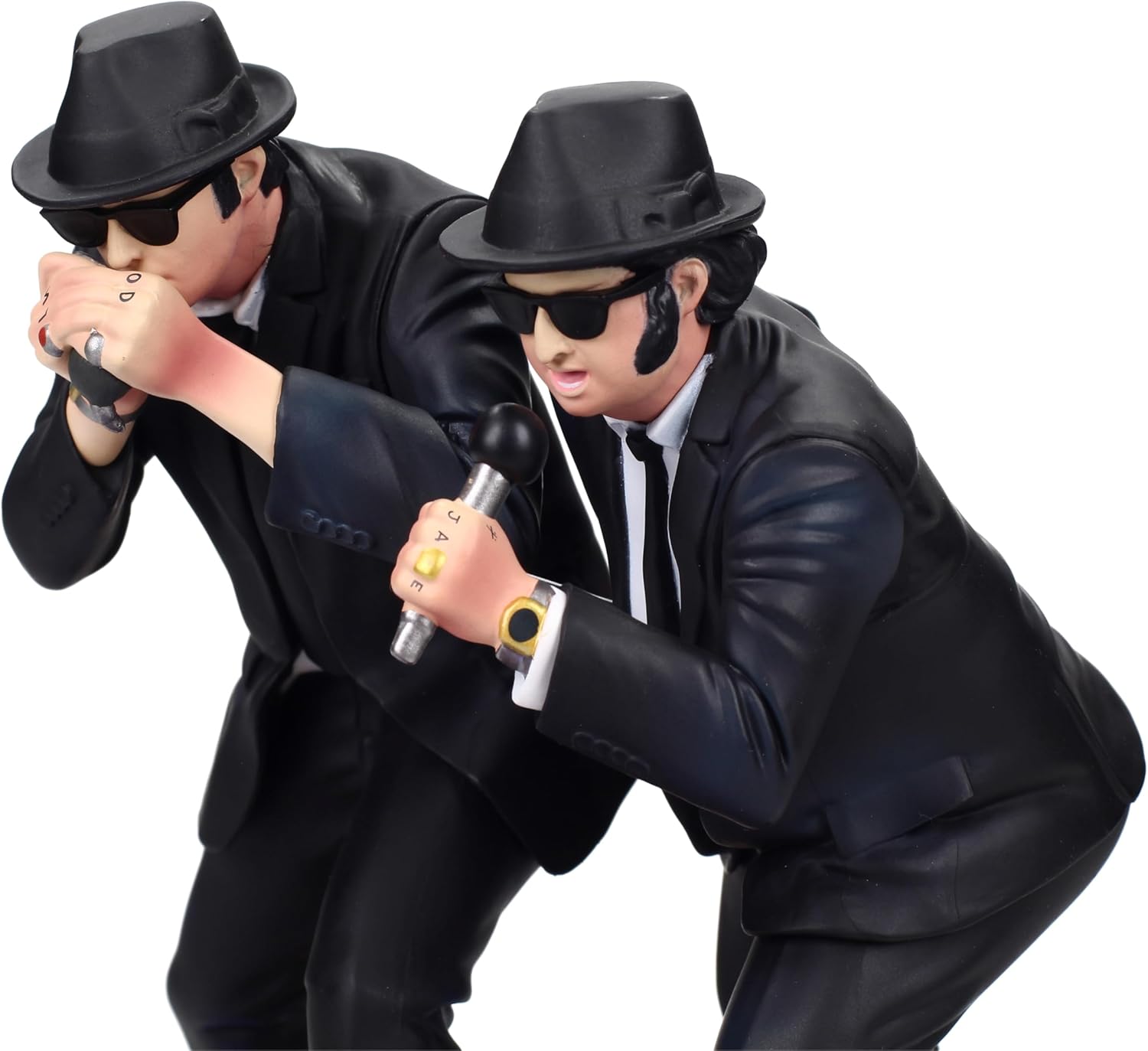 The Blues Brothers Jake and Elwood (Singing) 1/10 Scale Figure Set - Ginga Toys