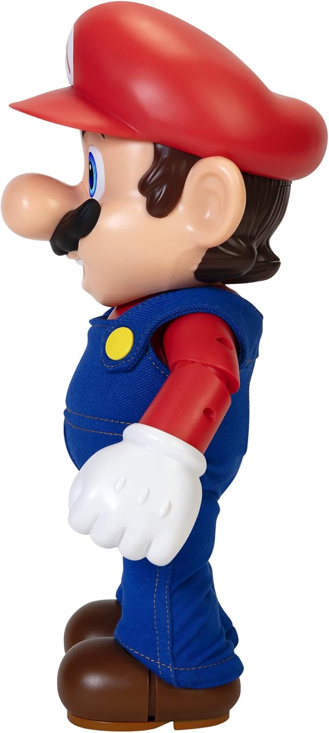 Nintendo Super Mario It's-A Me, Mario! Collectible interactive Action Figure by Jakks Pacific - Ginga Toys