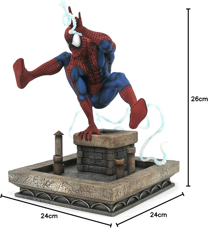 Marvel Gallery Spiderman Diorama Figure - Diamond Select - Ginga Toys