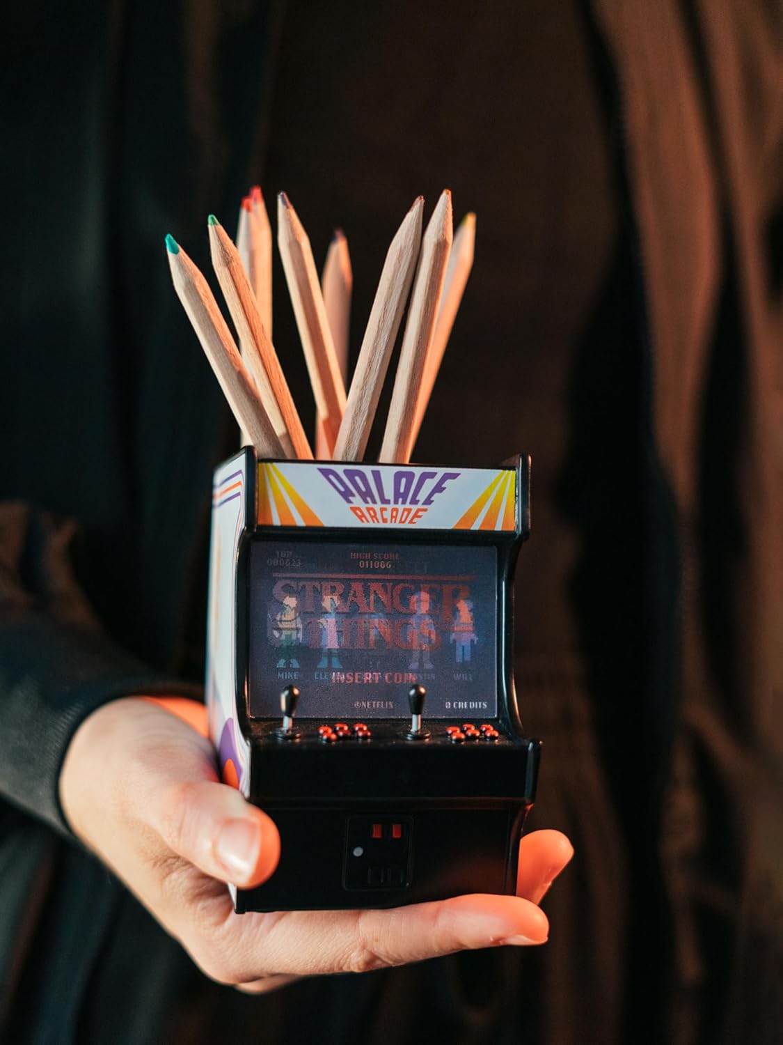 Stranger Things Palace Arcade Pencil Holder - Ginga Toys