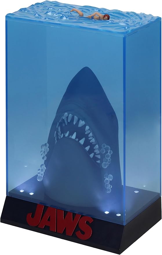 Jaws 50th Anniversary Light-Up 3D Movie Poster Diorama - Ginga Toys
