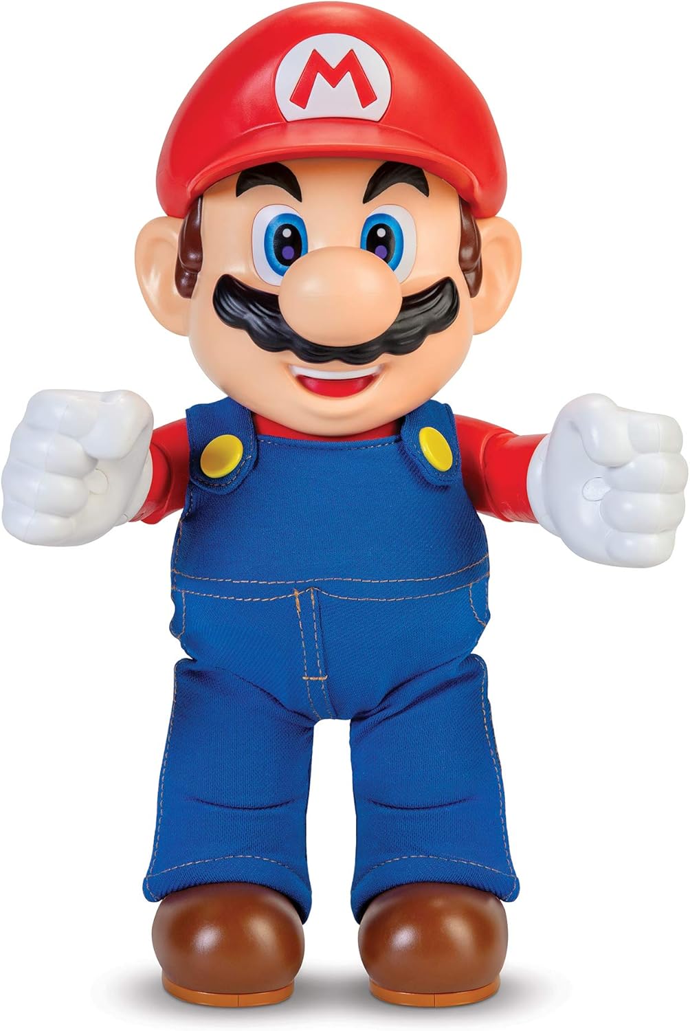 Nintendo Super Mario It's-A Me, Mario! Collectible interactive Action Figure by Jakks Pacific - Ginga Toys