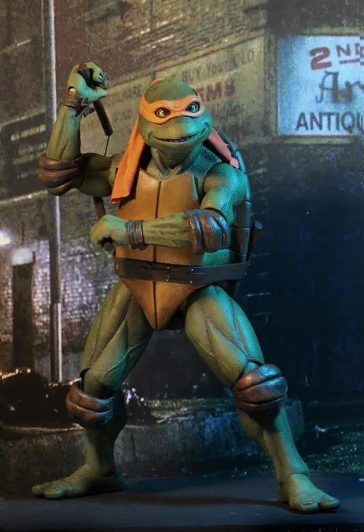 Teenage Mutant Ninja Turtles (1990 Movie) Michelangelo 1/4 Scale Figure