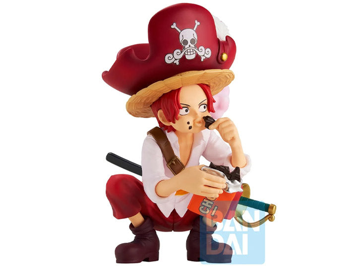 One Piece Masterlise Expiece Ichibansho Shanks -Pirate Apprentice- (Roger Pirates) Figure - Ginga Toys