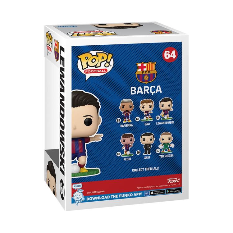 Funko Pop! Football: Barcelona - Lewandowski Vinyl Figure #64