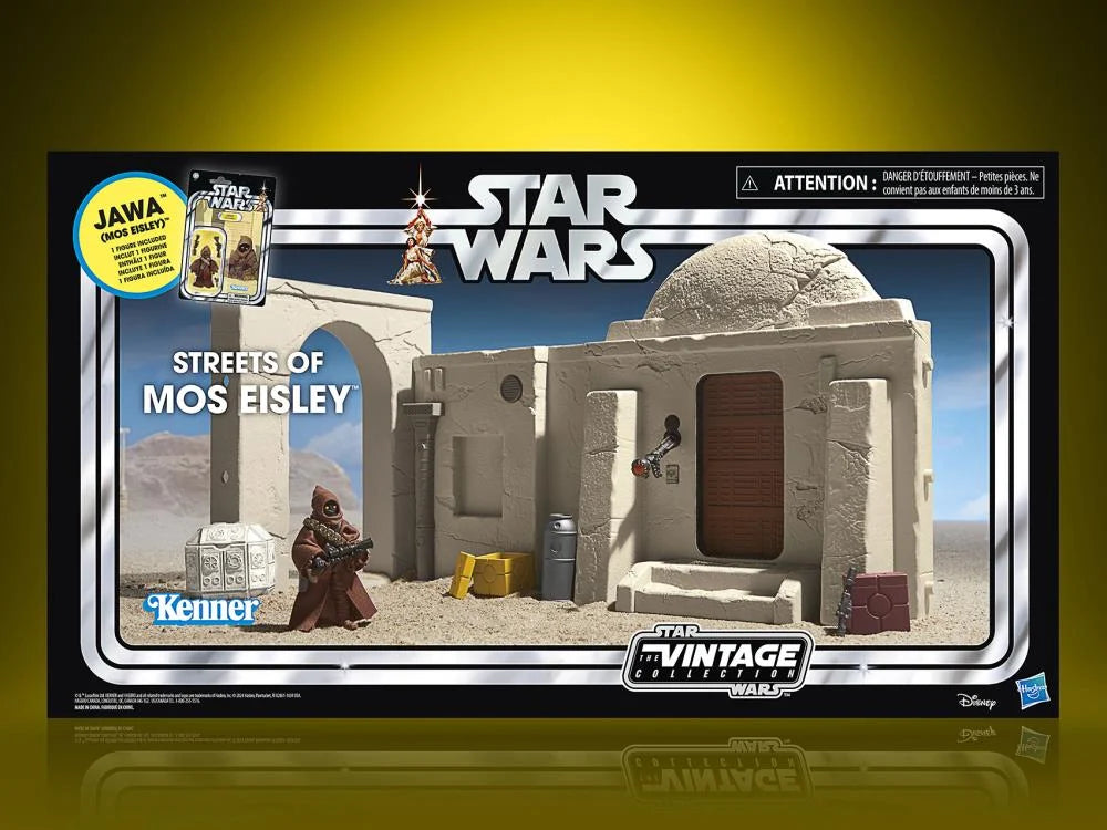Star Wars: The Vintage Collection Streets of Mos Eisley Playset - Ginga Toys