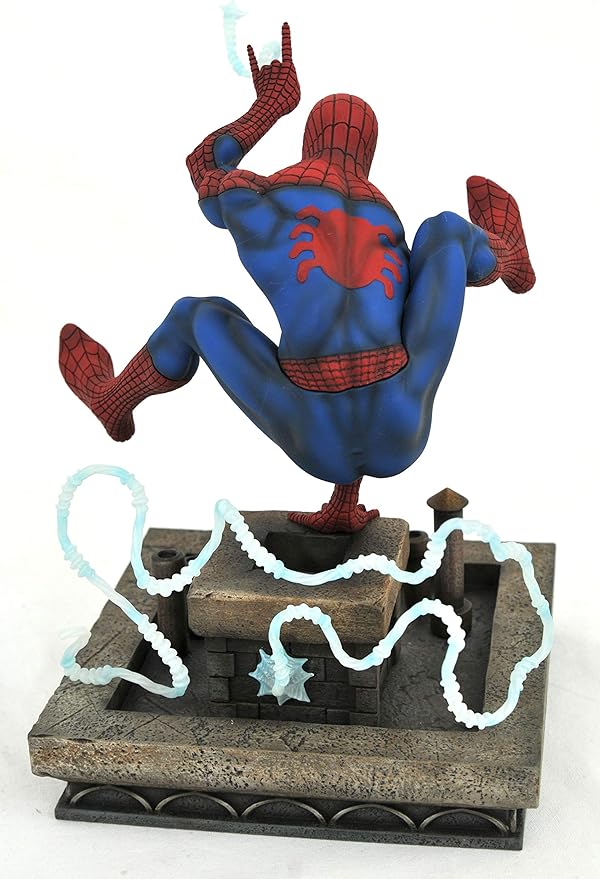 Marvel Gallery Spiderman Diorama Figure - Diamond Select - Ginga Toys