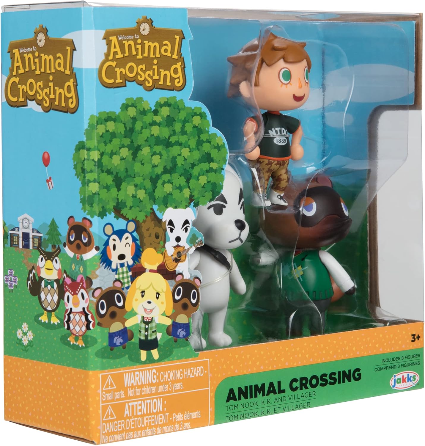 Jakks Pacific World of Nintendo Animal Crossing Action Figure Set - Ginga Toys