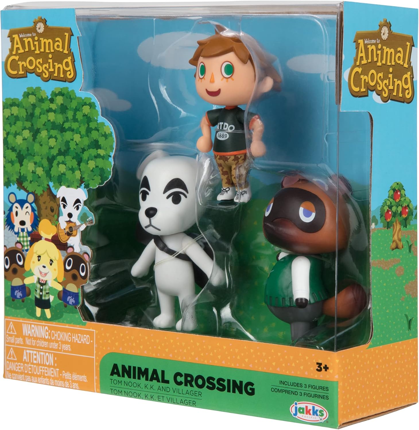 Jakks Pacific World of Nintendo Animal Crossing Action Figure Set - Ginga Toys