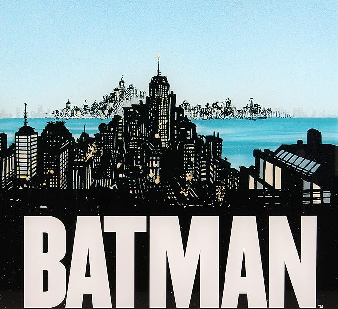 DC Comics The Dark Knight Returns Batman and Robin Glass Poster - Ginga Toys