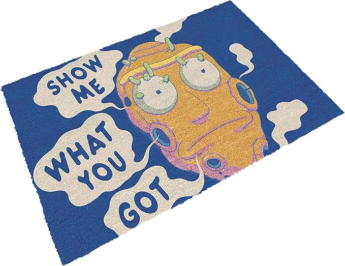 Rick and Morty "Show Me What You Got" Doormat - Ginga Toys