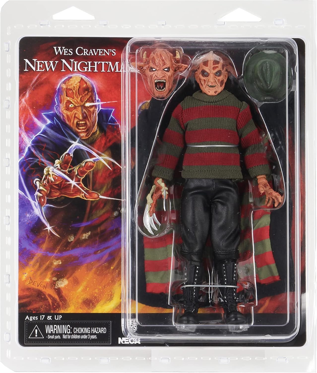Nightmare on Elm Street: New Nightmare Freddy Krueger 8" Scale Clothed Action Figure - Ginga Toys