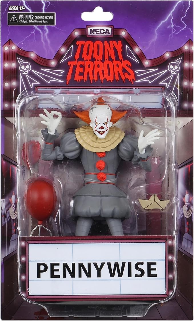 NECA Toony Terrors It 2017 Pennywise Figure 15cm - Ginga Toys