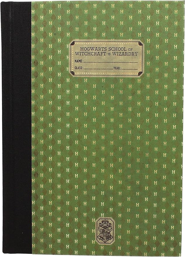 Harry Potter Slytherin Premium A5 Notebook - Ginga Toys