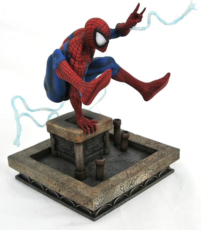 Marvel Gallery Spiderman Diorama Figure - Diamond Select - Ginga Toys