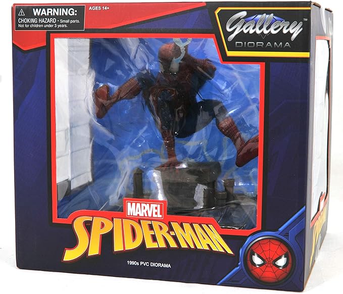 Marvel Gallery Spiderman Diorama Figure - Diamond Select - Ginga Toys