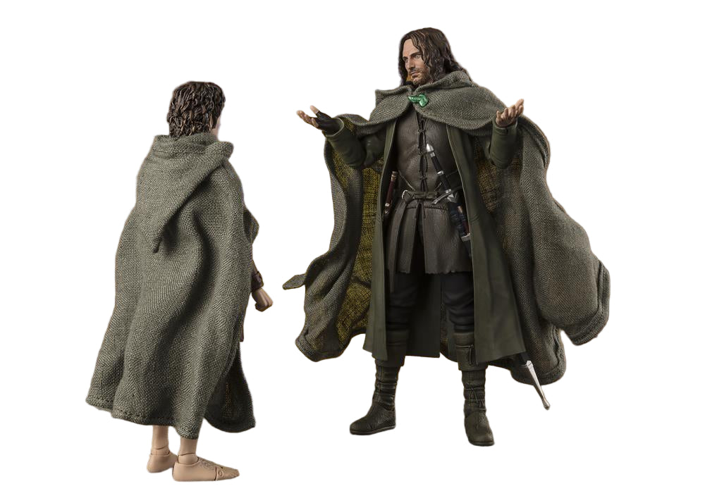 The Lord of the Rings: The Fellowship of the Ring S.H.Figuarts Aragorn Action Figure - Ginga Toys