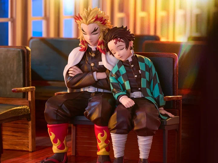 Demon Slayer: Kimetsu no Yaiba Ichibansho Revible Moment Tanjiro Kamado & Kyojuro Rengoku (Locus) Figure