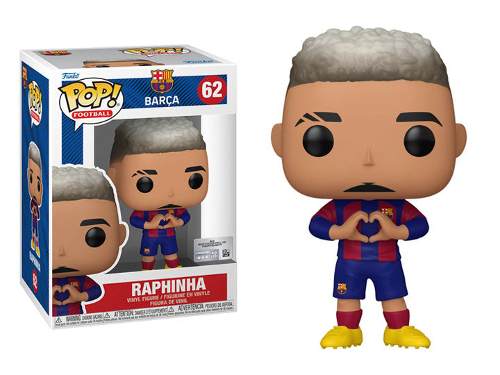 Funko Pop! Football: Barcelona - Raphinha Vinyl Figure #62