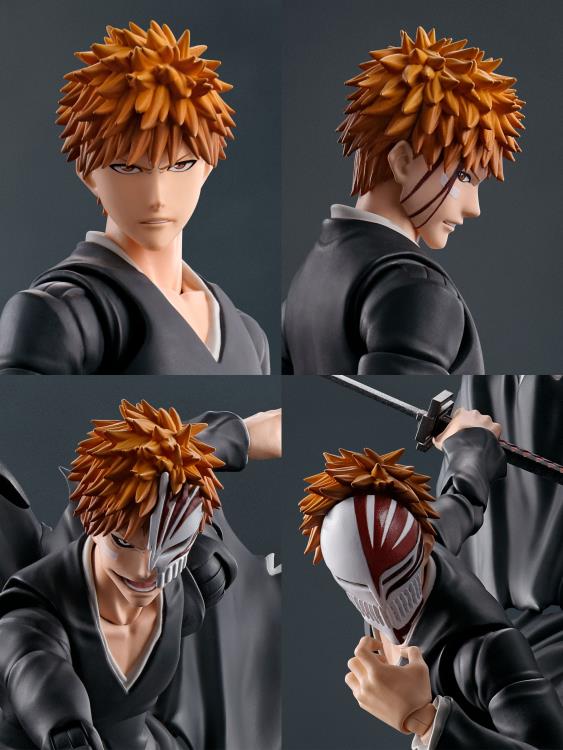 Bleach S.H.Figuarts Ichigo Kurosaki (Getsugatensho Ver.) Action Figure - Ginga Toys
