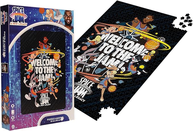 SD Toys Space Jam: Welcome to the Jam 1000-piece Jigsaw Puzzle - Ginga Toys