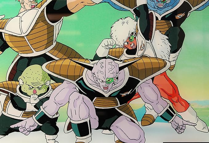 Dragon Ball Z Special Forces Glass Poster - Ginga Toys
