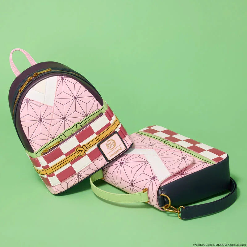 demon slayer mini backpack loungefly Loungefly Demon Slayer Nezuko Kamado Cosplay Mini Backpack