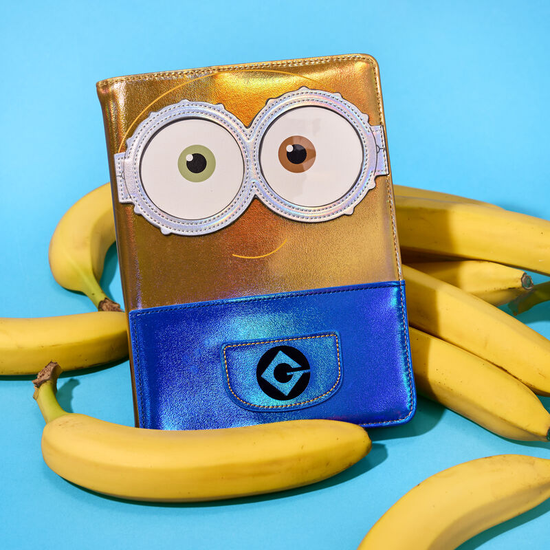 Loungefly Despicable Me Minions Bob Iridescent Cosplay Refillable Stationery Journal - Ginga Toys