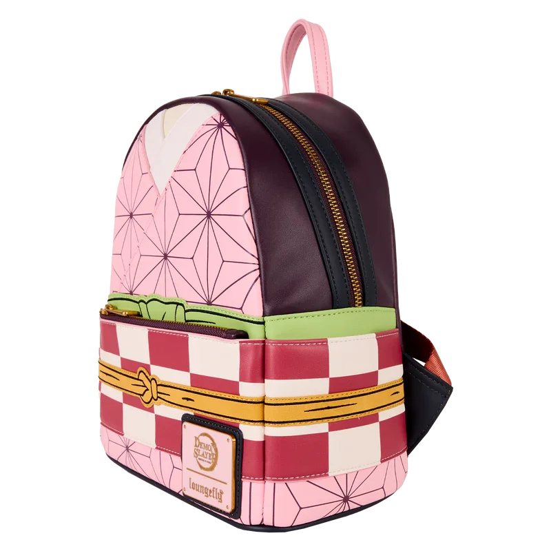 demon slayer mini backpack Loungefly Demon Slayer Nezuko Kamado Cosplay Mini Backpack