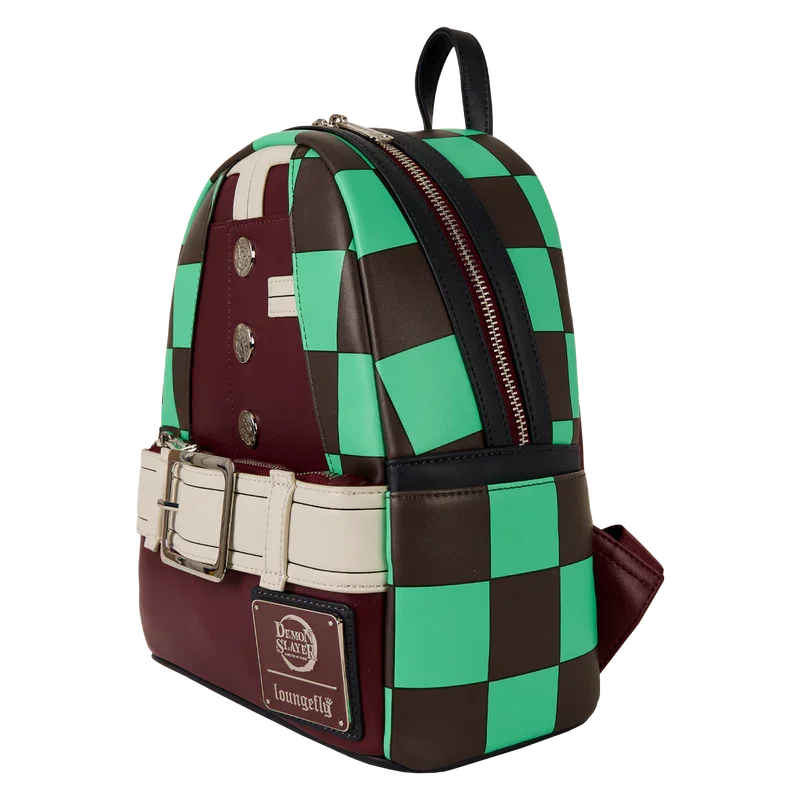 Loungefly Demon Slayer Tanjiro Kamado Cosplay Mini Backpack