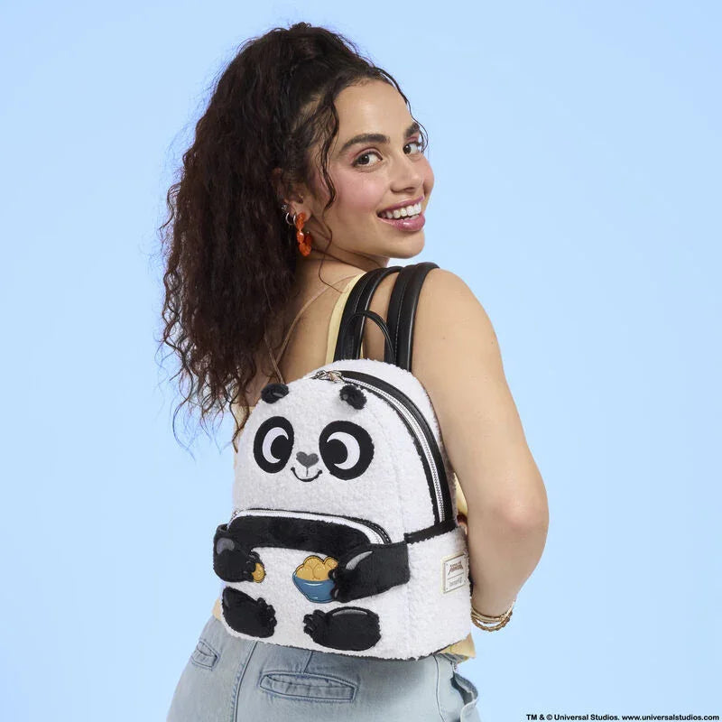 Loungefly Dreamworks Kung Fu Panda Plush Cosplay Mini Backpack