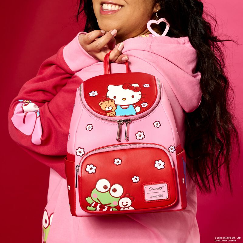 Loungefly Sanrio Hello Kitty & Friends Colour Block Mini Backpack - Ginga Toys