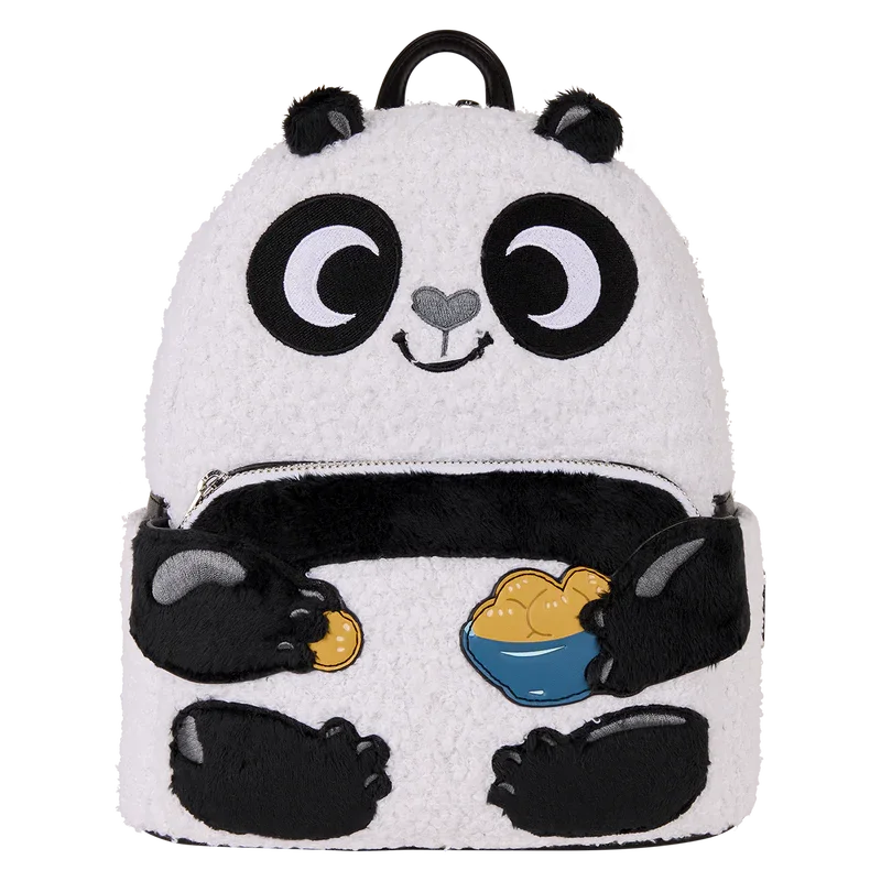 Loungefly Dreamworks Kung Fu Panda Plush Cosplay Mini Backpack