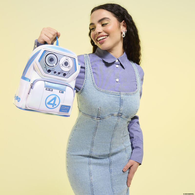 Loungefly Fantastic Four H.E.R.B.I.E. Cosplay Backpack