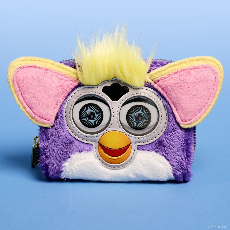 Loungefly Furby Plush Cosplay Lenticular Zip Around Wallet - Ginga Toys