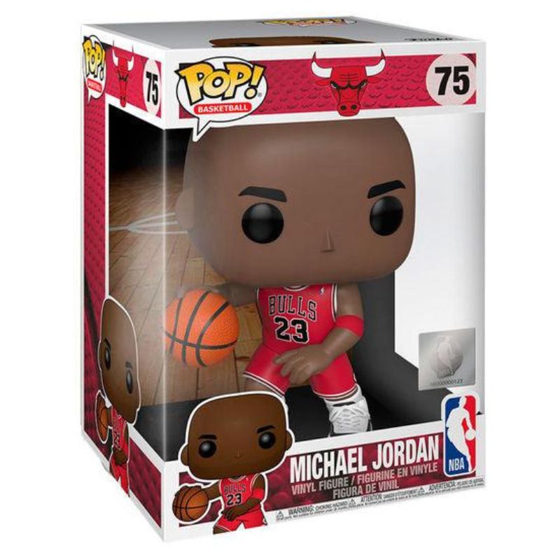 Funko Pop! Basketball: Super Sized NBA Bulls 23 Michael Jordan 10" Figure #75