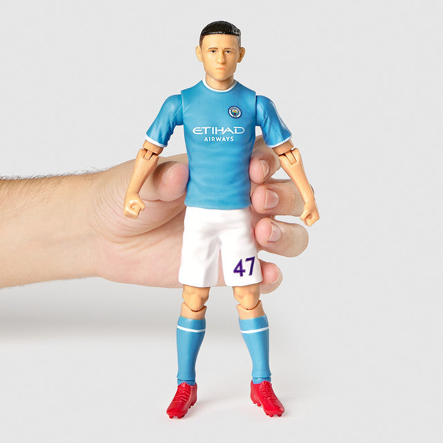 Football Manchester City FC #47 Phil Foden Action Figure 20cm - Ginga Toys