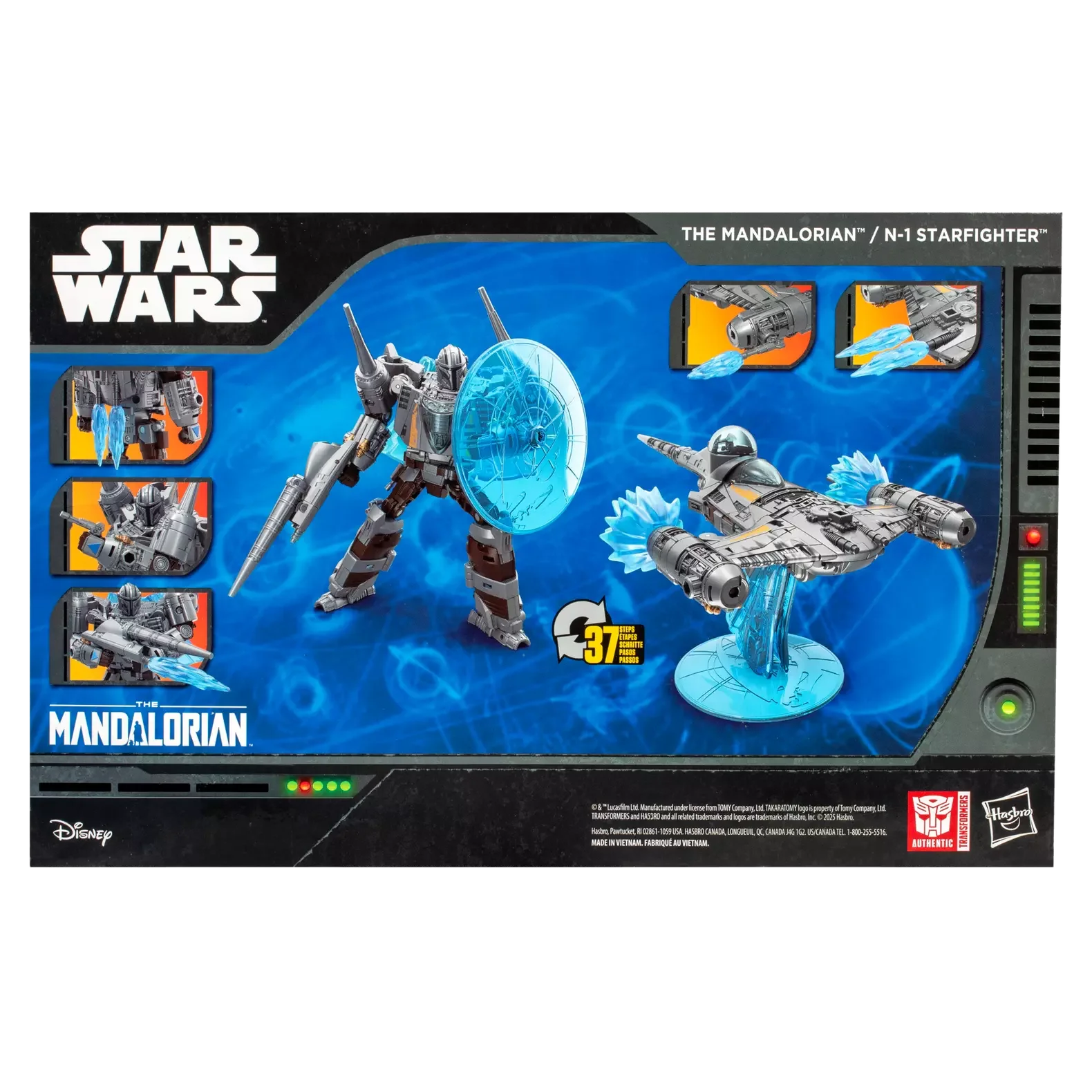 Transformers Collaborative STAR WARS: The Mandalorian™ N-1 Starfighter Action Figure