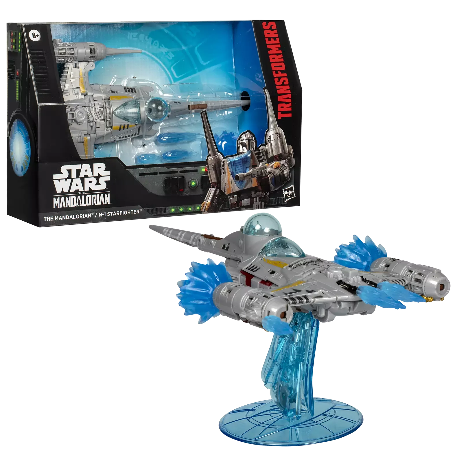 Transformers Collaborative STAR WARS: The Mandalorian™ N-1 Starfighter Action Figure