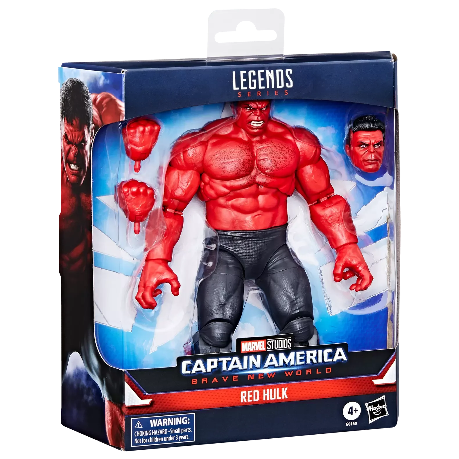 Captain America: Brave New World Marvel Legends Red Hulk Deluxe Action Figure