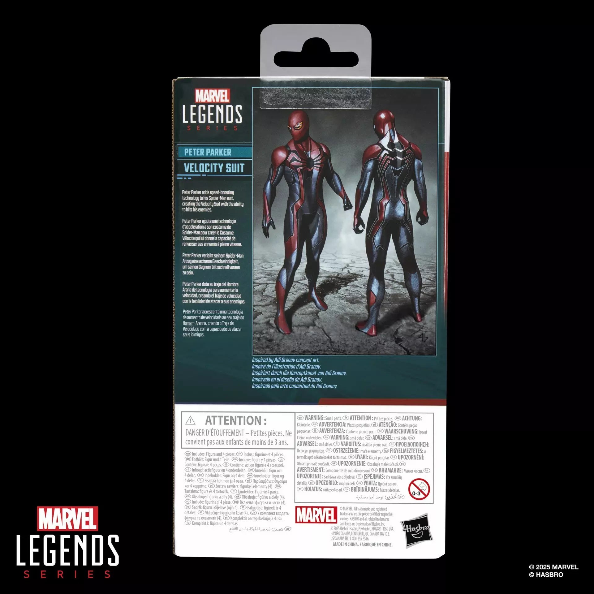 Marvel Legends Series Gamerverse Spider-Man Velocity Suit Peter Parker Action Figure - Ginga Toys