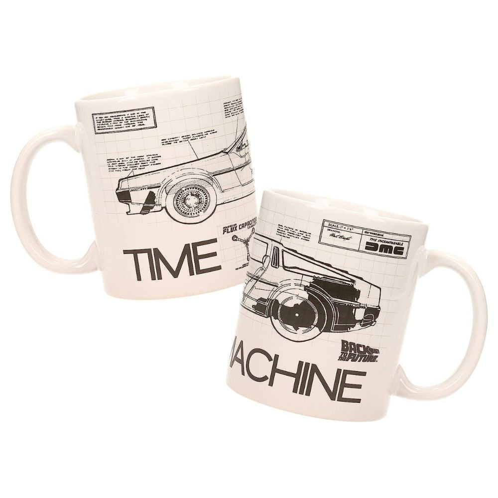 Back to the Future Time Machine Ceramic Mug 315ml