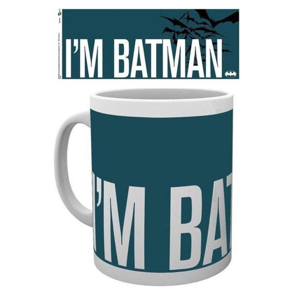 DC Batman Comic - I'm Batman Simple Mug 300ml