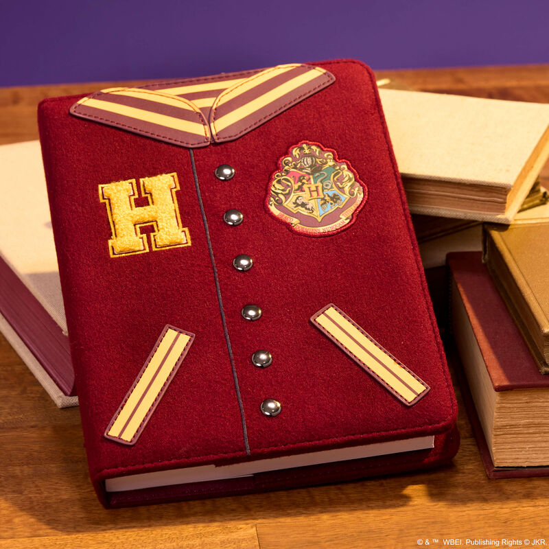 Loungefly Harry Potter Hogwarts Varsity Refillable Stationery Journal - Ginga Toys