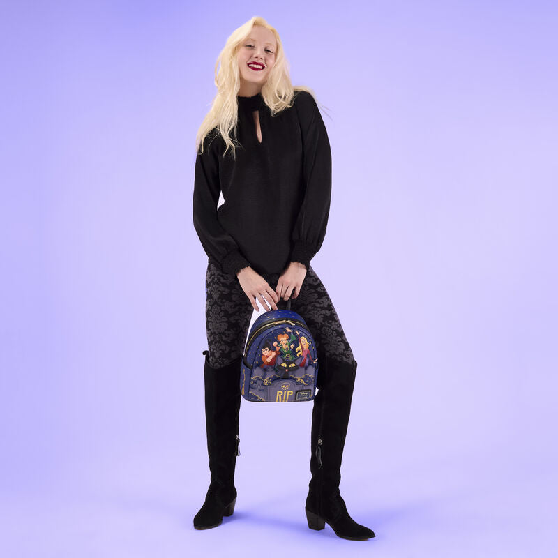 Loungefly Disney Hocus Pocus Sanderson Sisters Graveyard Mini Backpack - Ginga Toys
