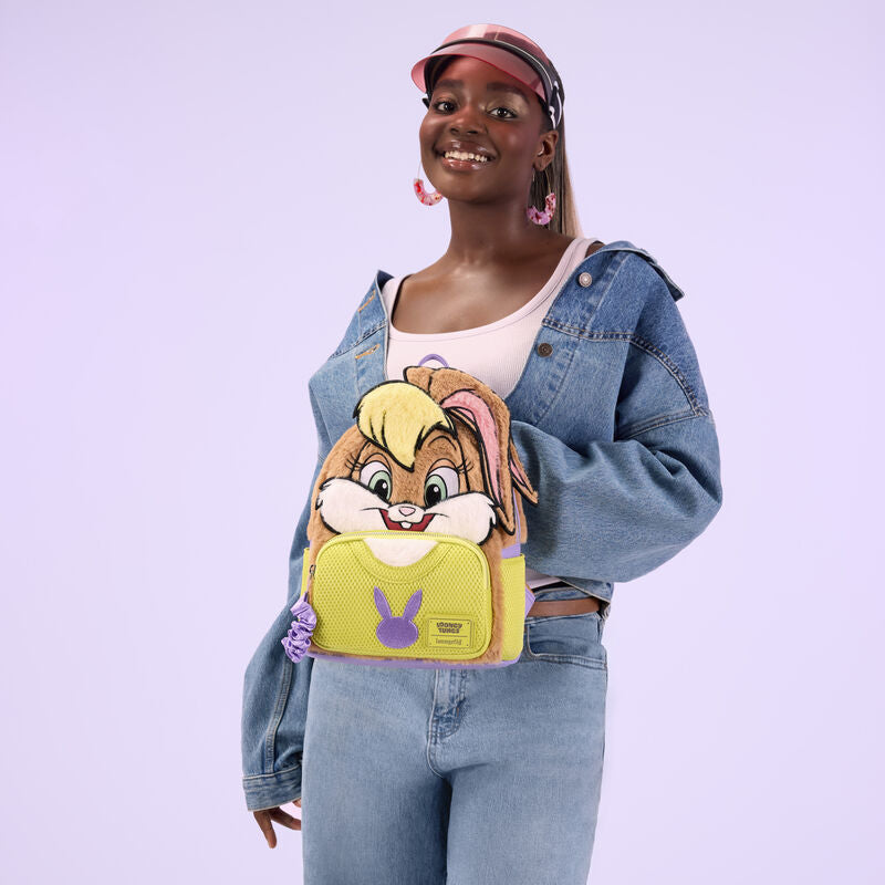 Loungefly Looney Tunes Lola Bunny Plush Cosplay Mini Backpack - Ginga Toys