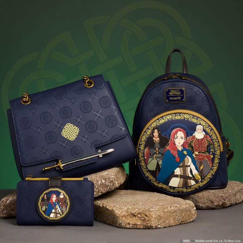 Loungefly The Lord Of The Rings: The War Of The Rohirrim Flap Wallet - Ginga Toys