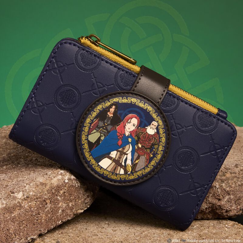 Loungefly The Lord Of The Rings: The War Of The Rohirrim Flap Wallet - Ginga Toys